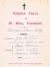 Gratze, Margaret - baptism