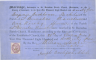 Marriage certificate Benjamin Backhouse and Ann Worsley 1875